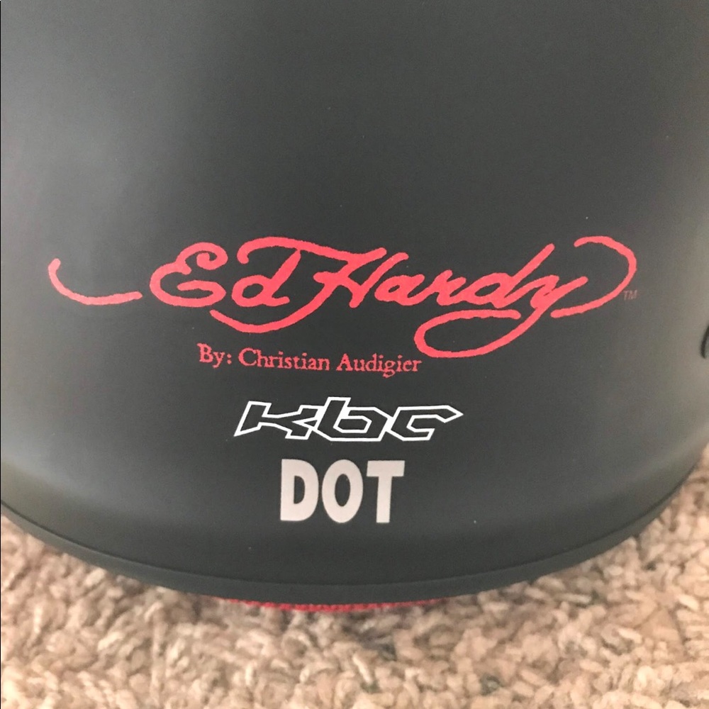 Harley Davidson Ed hardy motorcycle helmet